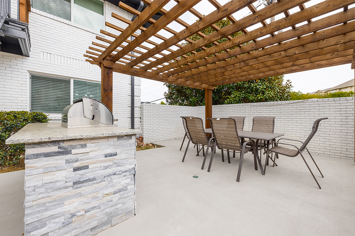 Cedar Springs unit 2: main living space with curated furnishings
